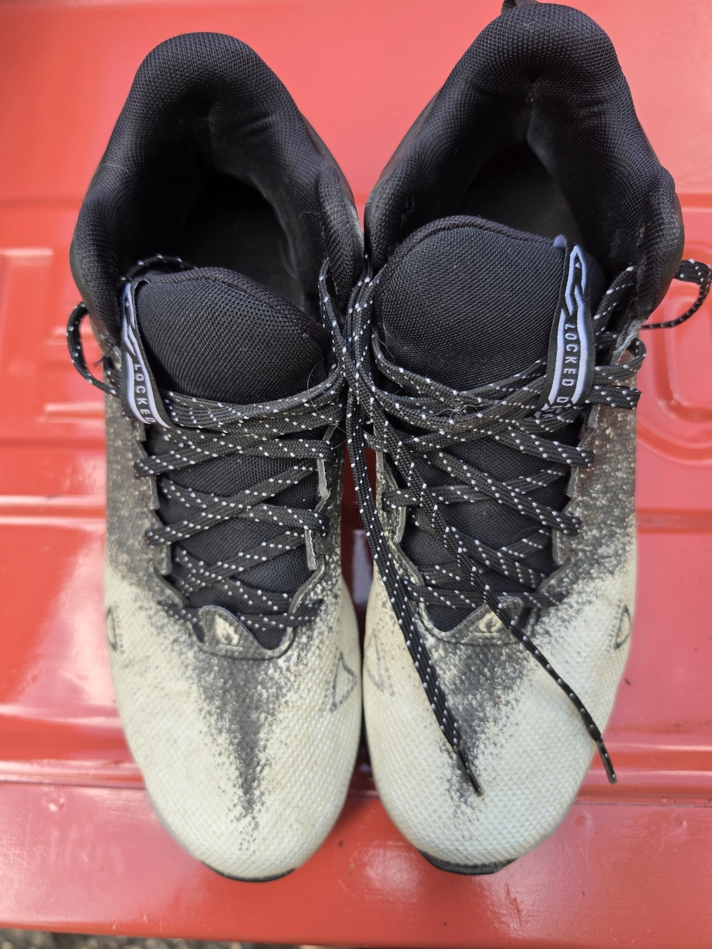 Under Armour Men’s Black and Cream Training Sneakers